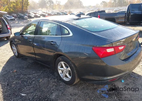 2017 Chevrolet Malibu Ls from USA, damaged, VIN 1G1ZB5STXHF100758